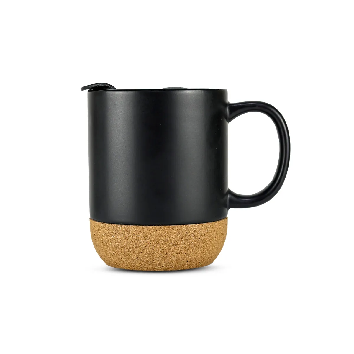 drinkware-Custom bamboo black mug  as corporate gifts