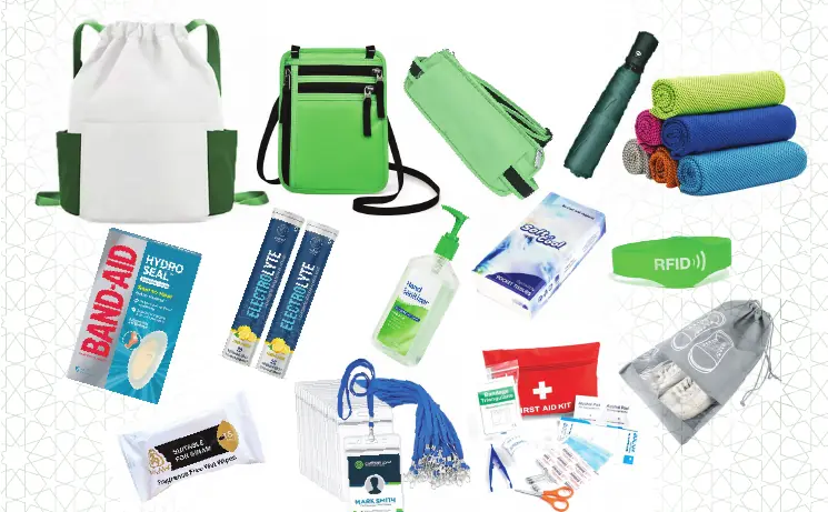 Essentials Hajj Survival Kit — Hajj and Umrah pilgrim kit by Green Bags Saudi